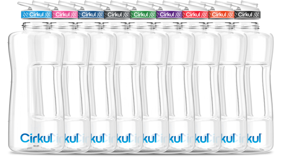 62oz. Plastic Bottle & Comfort Grip Lid